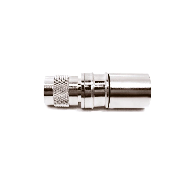 Made in China TNC Straight Type Male Crimp RF Connector for LMR600 12D-FB Coaxial Cable