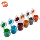 Paint Paint For Kids BLOT BRPT800006 High Quality Non-toxic Multi-color Mini Poster Color Paint Pots Set For Kids