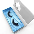Human Hair Eyelashes Private Label 3d Eyelash Charming Styles Private Label 3D False Human Hair Fake Eyelashes