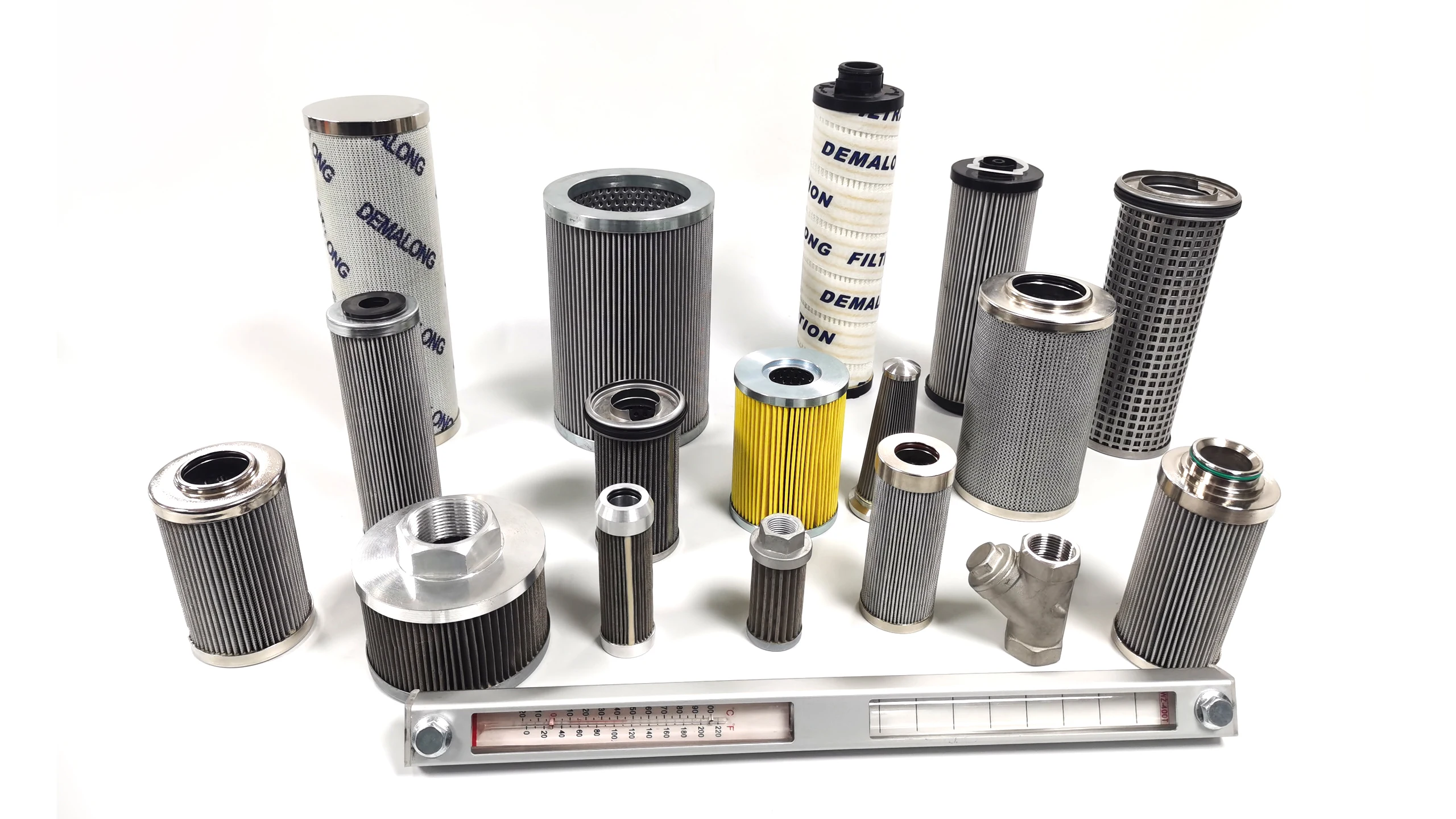 Hydraulic filter elements