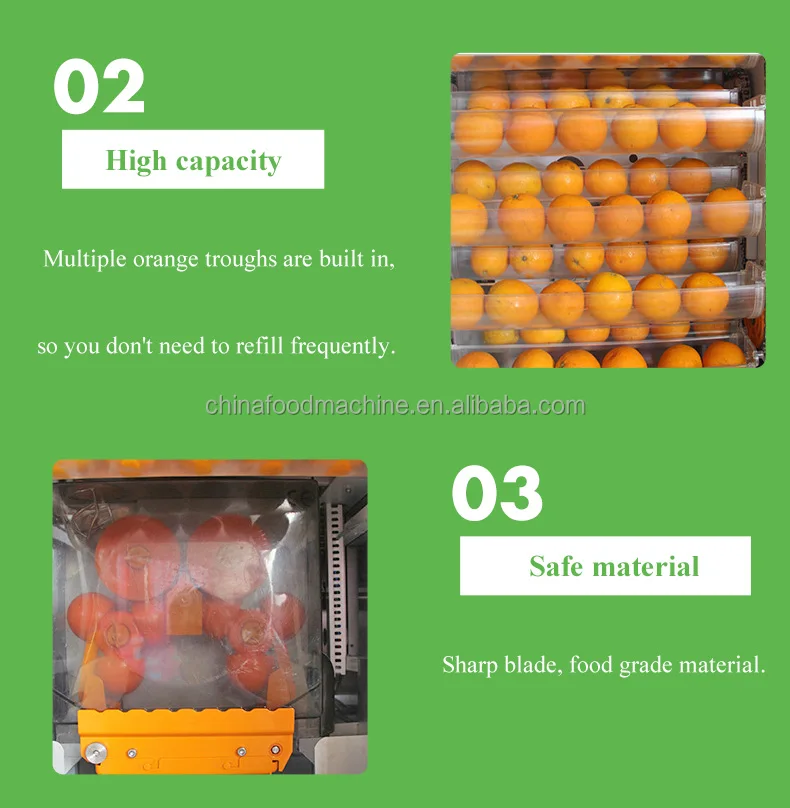 Good Quality Freshly Squeezed Orange Juice Vending Machine for Foods and Drinks Commercial Fruit Juice Making Machine factory