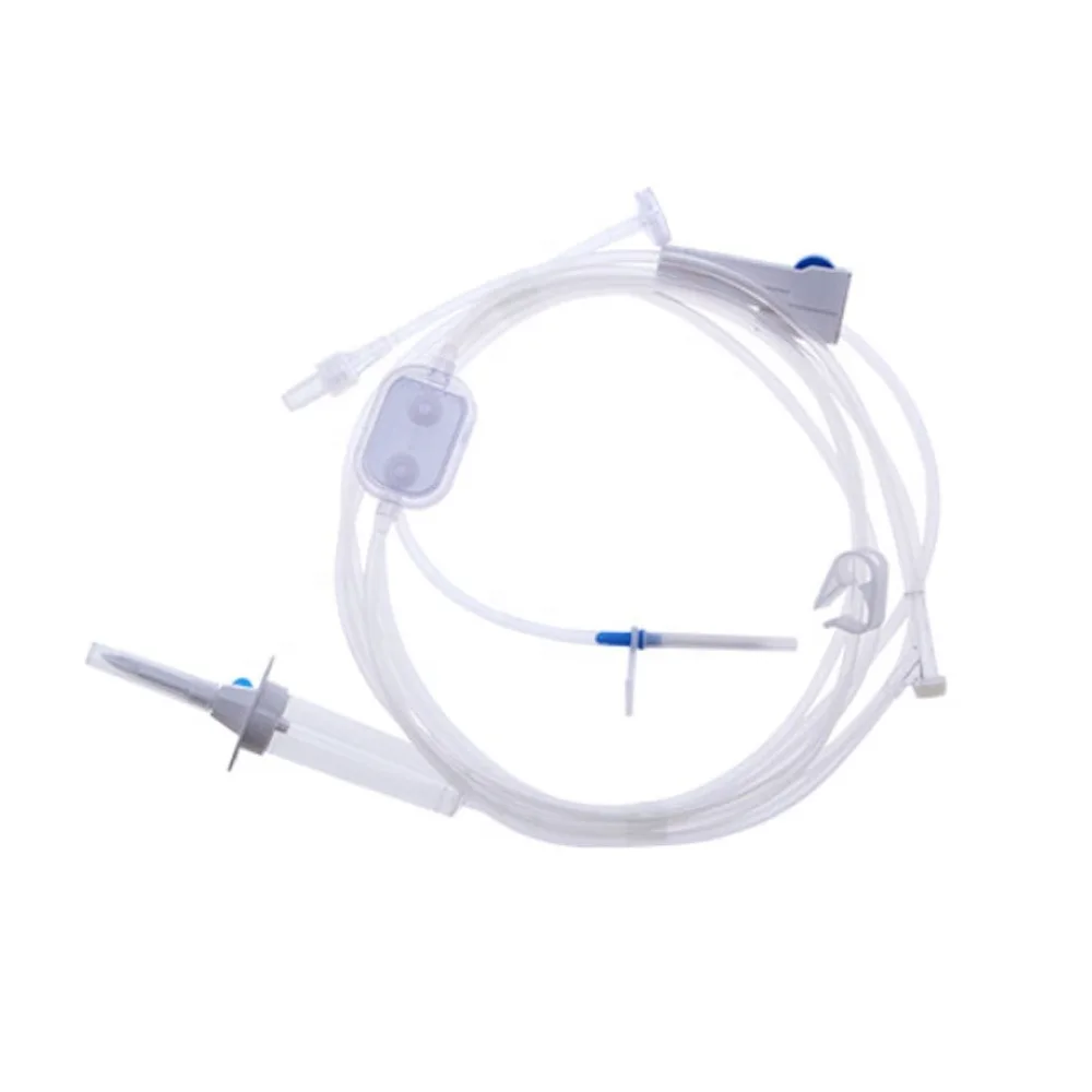 product disposable precision infusion set with filter and needle for single use-88