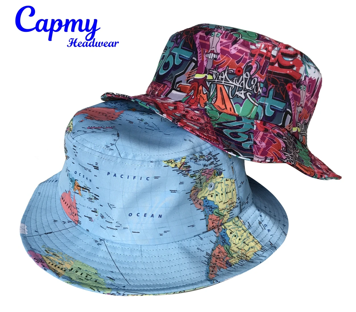 Blank Fishing Caps Custom Bucket Hats 