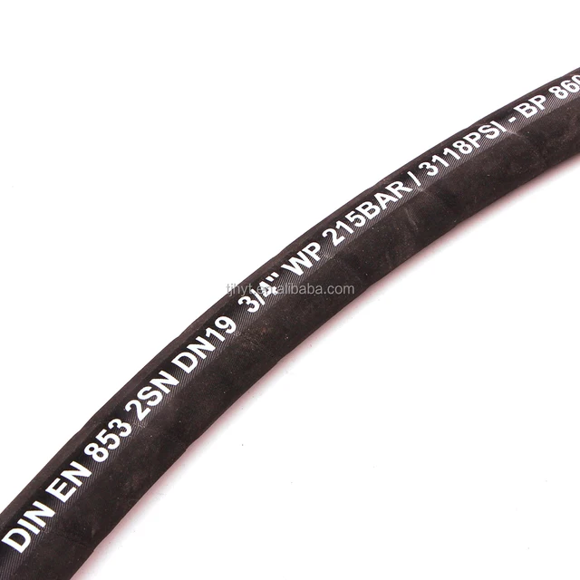 SAE 100 R2AT Api Approved Hypress Armored Rubber Hose,High Pressure Hydraulic Rubber Hose Pipe
