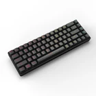 Hot Swap Switch RGB Game Mechanical Mini Gamer Clavier 60% Custom Usb WIred Keyboards