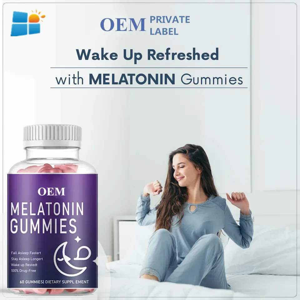 Wholesale Sleep Deep Aid Melatonina/melatonin Gummies Candy Vitamin B6