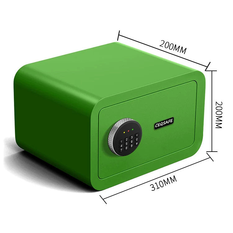 product ceqsafe small electronic mini office home safe fingerprint money deposit box safety mini safe574-7