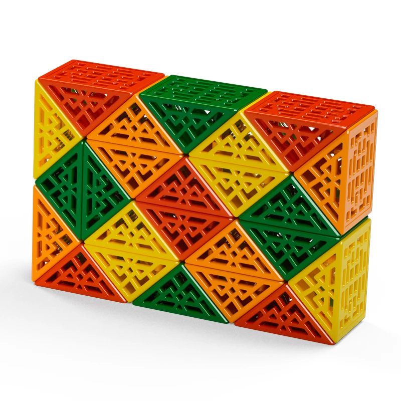24 pieces assembly kid creative diy construction toys builds magic blocks set