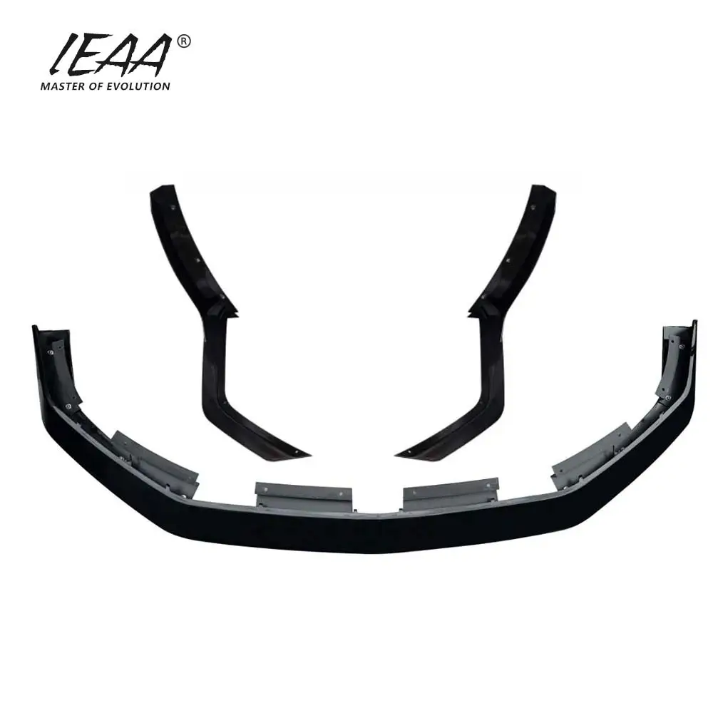 product car accessories front lip 2024 hgshelby parts for ford mustang gt upgrade to hgshelby style body kit front bumper lip-4