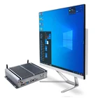 Mini PC Win 10 J4125 Processor 2RS232 DDR3 RAM HD VGA Fanless Industrial Desktop Computer Support DIN Rail Fanless Pc