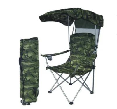 camo canopy chair