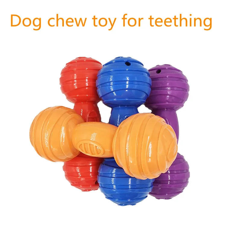 barbell dog toys