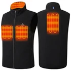 Vests Vest New Men Battery Heated Vests Hunting Waistcoat Winter Vest For Outdoor Sports