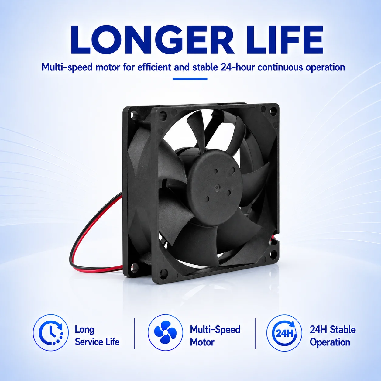 Axial Flow Fan, WKH, 0812LS, 12V, 24V - detail 14