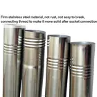Wholesale 6feet Long 360 Rotation Outdoor 4 Section Pole Stainless Steel Rotating Flagpole Wall Flagpole