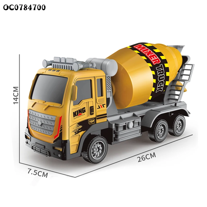 Children small concrete mixer rc toys cars and trucks 1:16 toy