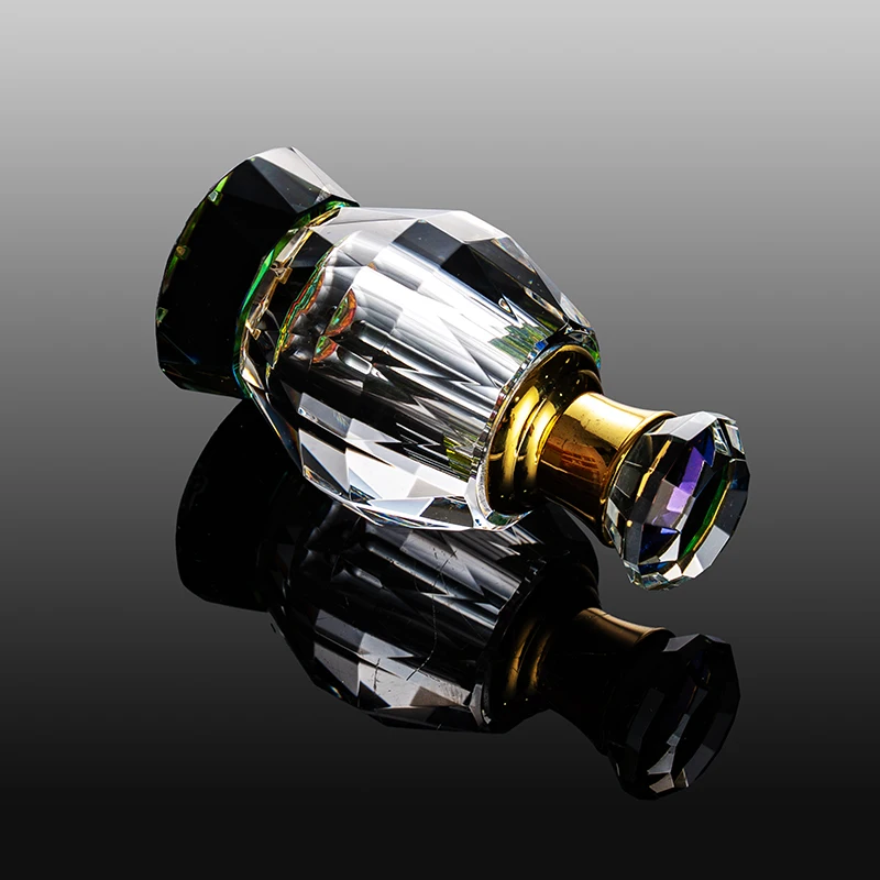 product the latest product can be customized glass empty bottle 3ml small delicate crystal perfume bottle-5