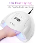 Uv 72W UV LED Nail Lamp Nail Dryer 54W Ice Lamp For Manicure Gel Nail Lamp Drying Lamp Manicure Tool UK EU US AU Adapter