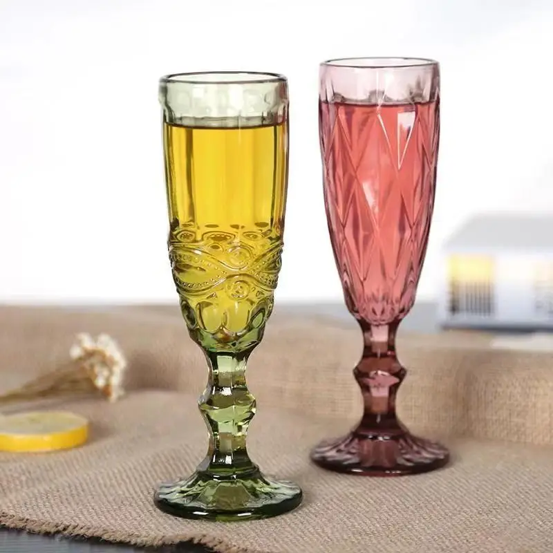 Wholesale Popular Wine Drinking Set Glassware Water Luxury Glass Set For Water Ice Cream