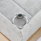 925 Silver Jewelry 925 Silver Vintage Turquoise Silver Ring For Fashion Jewelry
