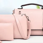 Fashion Handbag Fashion 2021 Fashion Style Handbag Women Bags Set 4 Pcs In 1 Set For Wholesale In PU