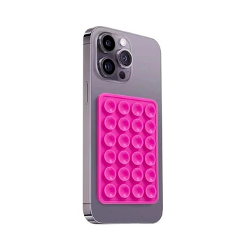 Custom Suction Phone Mount Sillicon Adhesive Phone Accessory Hands-Free Silicone Suction Phone Stand Holder