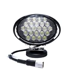Square Work Lights High Quality 12v 24v 60W Square Auto Lighting LED Tractor Forklift Heavy Duties EMC Work Led Lights
