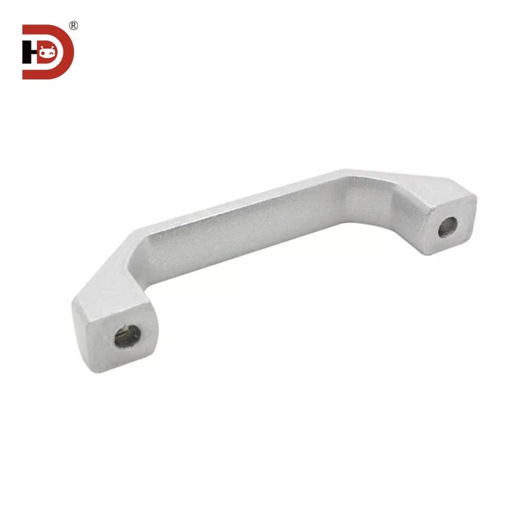 Aluminum Alloy 100 Hole Pitch Handle, Thickened Cabinet Door Profile Handle, Industrial Equipment Toolbox square Handle factory