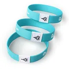 Custom Bracelet Wristband Bracelet Custom Logo Fashion Fabric Bracelet Rfid Elastic Wristband