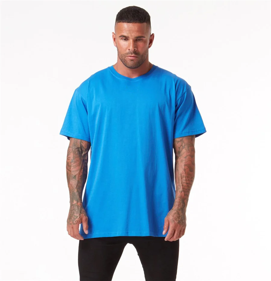 Size Oversized Tshirt Fitness Clothes 
