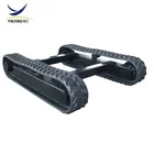 Undercarriage Excavators 0.5 Ton Mini Hydraulic Crawler Mini Excavator Chassis Crawler Undercarriage By Yikang Supply