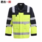 Clothes Cotton Reflective Antystatic Non-flammable Work Clothes Winter Work Clothes