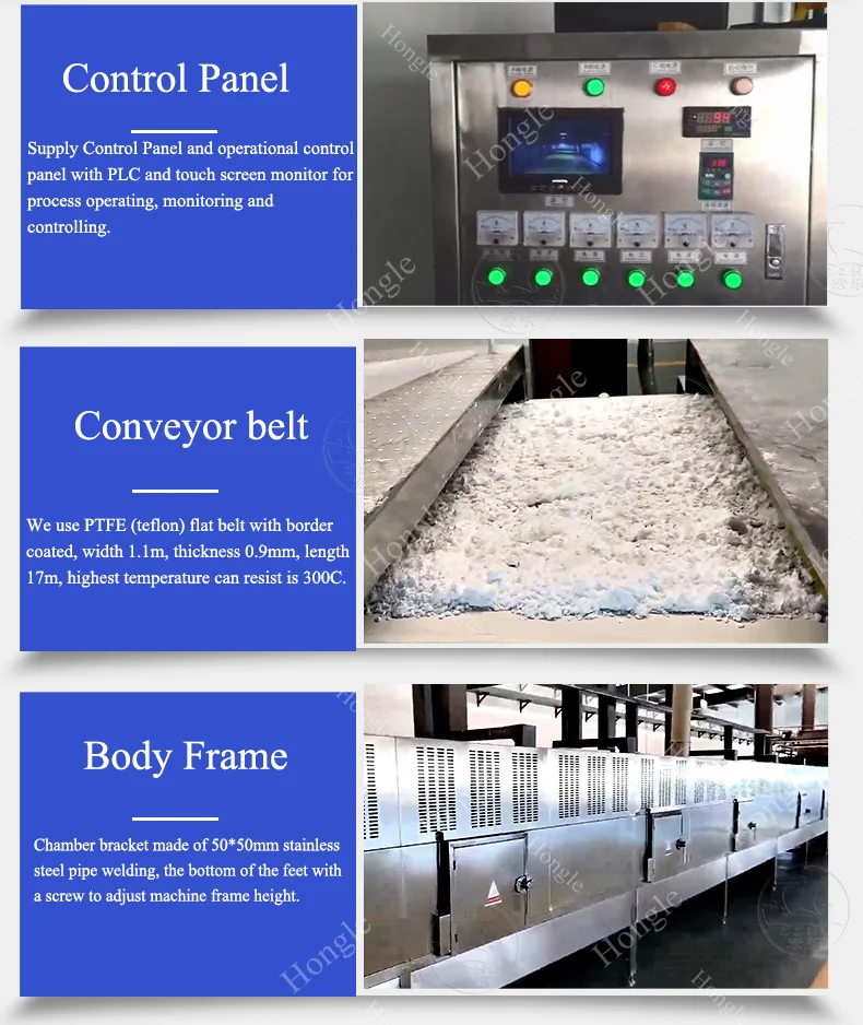 Automatic Industrial Microwave Drying System 220V Electric Vacuum Dryer for Chili Food Drying Equipment factory