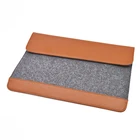 Genuine Soft Leather Laptop Document Sleeve Case Cover Bag