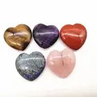 Gemstones Heart Wholesale Price Various Gemstones Carved Crystal Heart