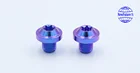 Titanium Alloy Customized Motorbike Parts Titanium Alloy Motorcycle Hardware Silver Surface Screw Modified Vehicles