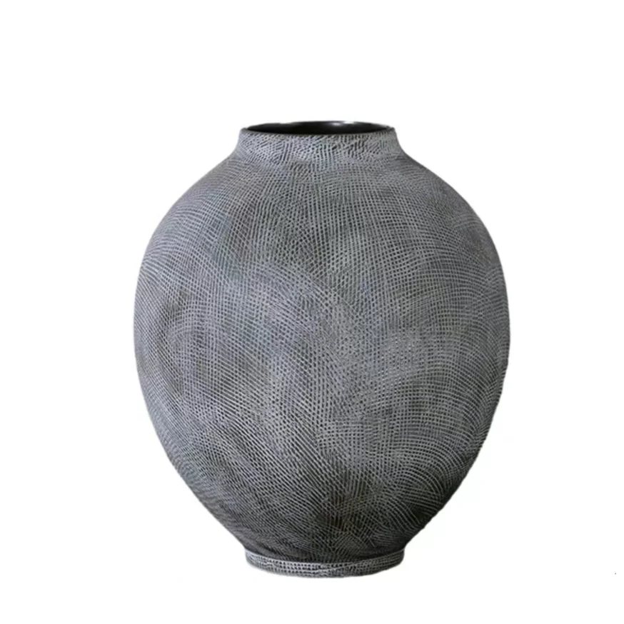 High quality nordic home decoration vase art crafts ornaments modern terracotta ceramic flower vases.png