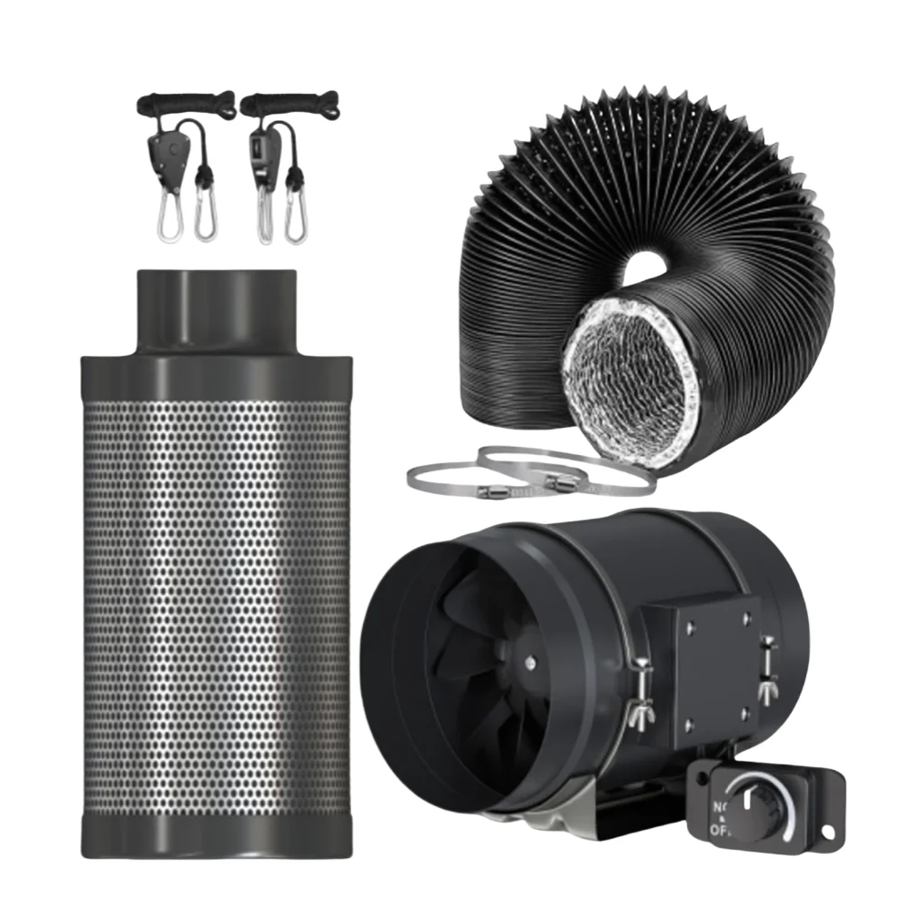 Inline Duct Fan, 110-240V 50, 830CFM - detail 10