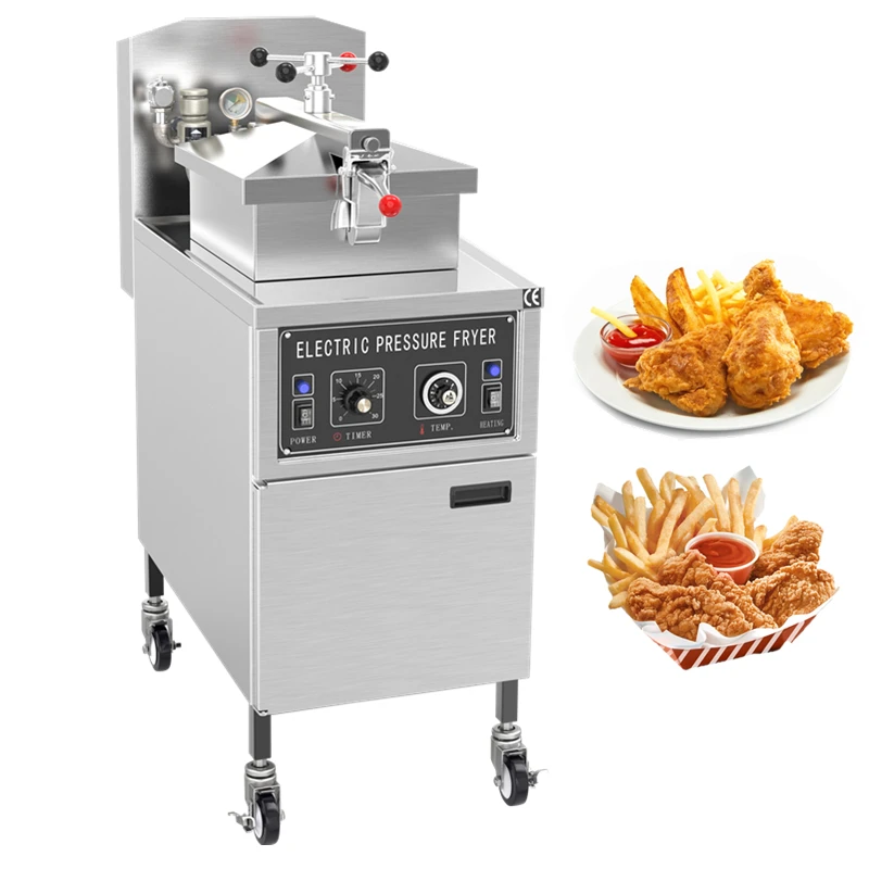 16L Counter Top Commercial Pressure Fryer Fried Chicken Machine Chicken  Pressure Fryer Food Chips Potato Chicken Oven Fryer