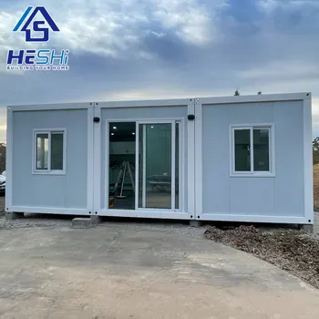 Large Living Portable Prefab Flat Pack Container House Anti Earthquake Construction Economic Prefabricated Home Building