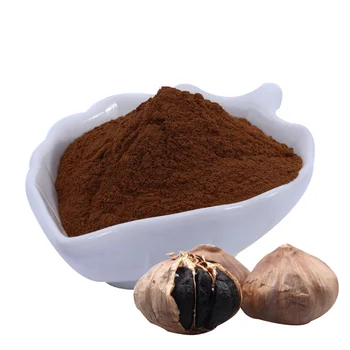High quality black garlic extract powder supplied by the manufacturer and used for 10% allicin powder