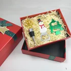 Promotion New Business Ideas New Product Ideas 2022 Eco Metal Business Gift Card Christmas Gift Set For Promotion