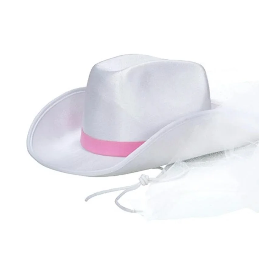 white cowboy hat bachelorette