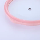 Pot Lid Lids Pot Lid Food Grade Silicone Milk Pot Sauce Pot Lid Pink Color Silicone Glass Pot Lids