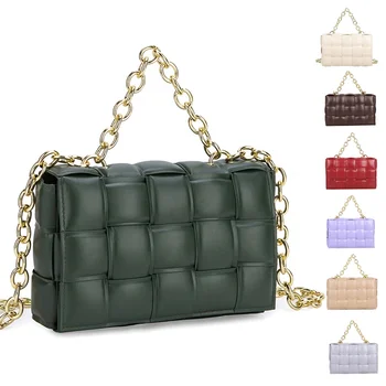 2022 New Chain Bag shoulder Purse Designer Handbag Famous Brands Ladies Woven Leather Luxury Handbags For Women