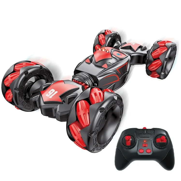 3 In 1 Gesture Control Deforming Stunt Car 3D Rolling Watch Control Rc Toy Twist Drift Car With Light And Music For Boy