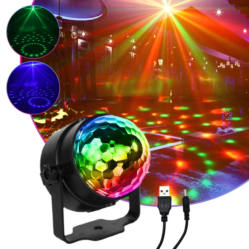 commentator Soms soms kathedraal Disco Ball Disco Lamp-coidea Party Lights Sound Activated Strobe Light With  Remote Control Dj Lighting For Dance Lightshow - Buy Sound Activated Storbe  Light With Remote Control Dj Lighting Led 3w Rgb