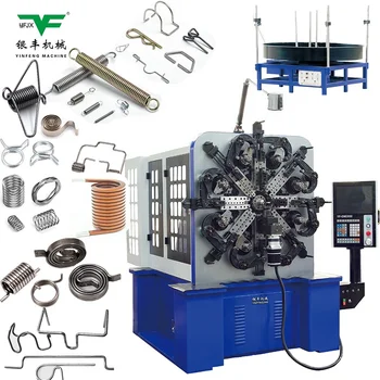 wire forming machine custom 1.5-4.5mm s spring making machine.5axis spring coiling machine