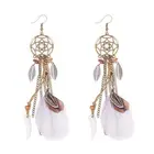 Feather Earrings Jewelry Wholesale Of New Feather Women's Large Earrings And Long Jewelry Accessories
