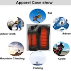 Vest Moto Biker MIDIAN CHINA WHOLESALER Heated Vest Powered By 5V Power Bank Or USB